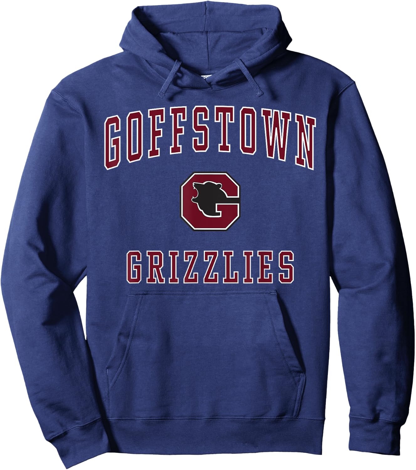 Goffstown High School Grizzlies Hoodie - Hoodie | Navy
