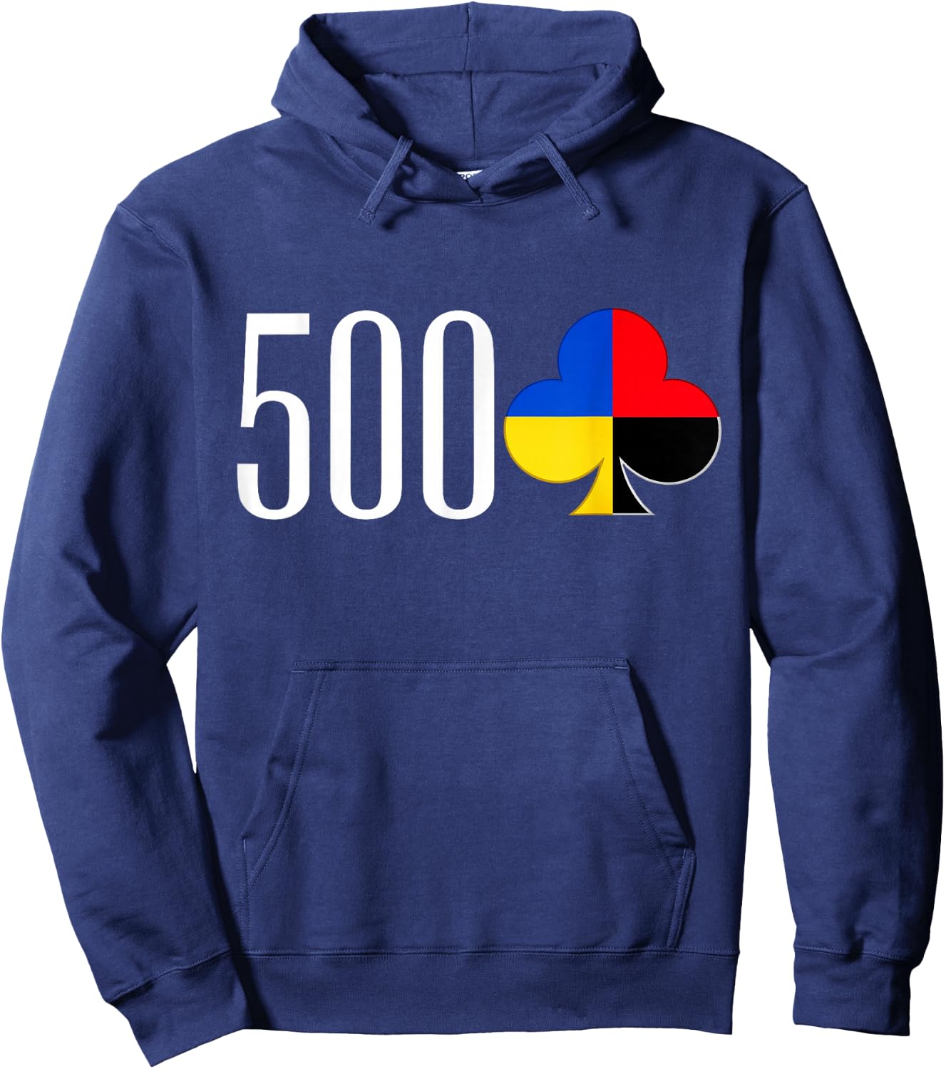 500 Club Design Hoodie - Hoodie | Navy