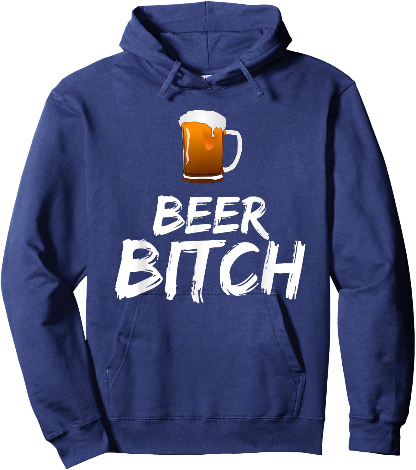Beer Bitch Fantasy Football Loser Funny Shirt Hoodie - Hoodie | Navy