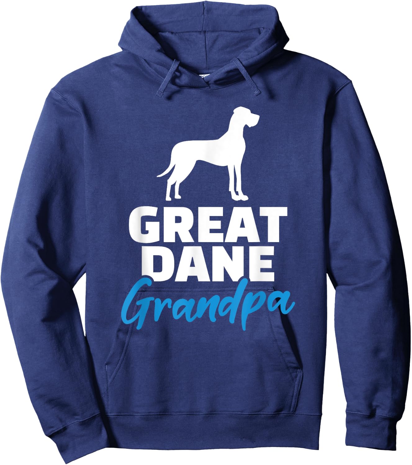 Great Dane Grandpa Hoodie - Hoodie | Navy