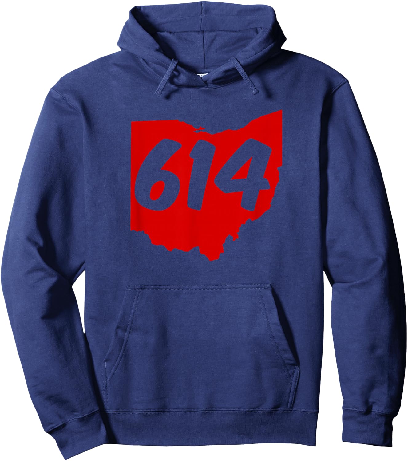 Columbus Ohio 614 Area Code Shirt, 614 shirt Hoodie - Hoodie | Navy