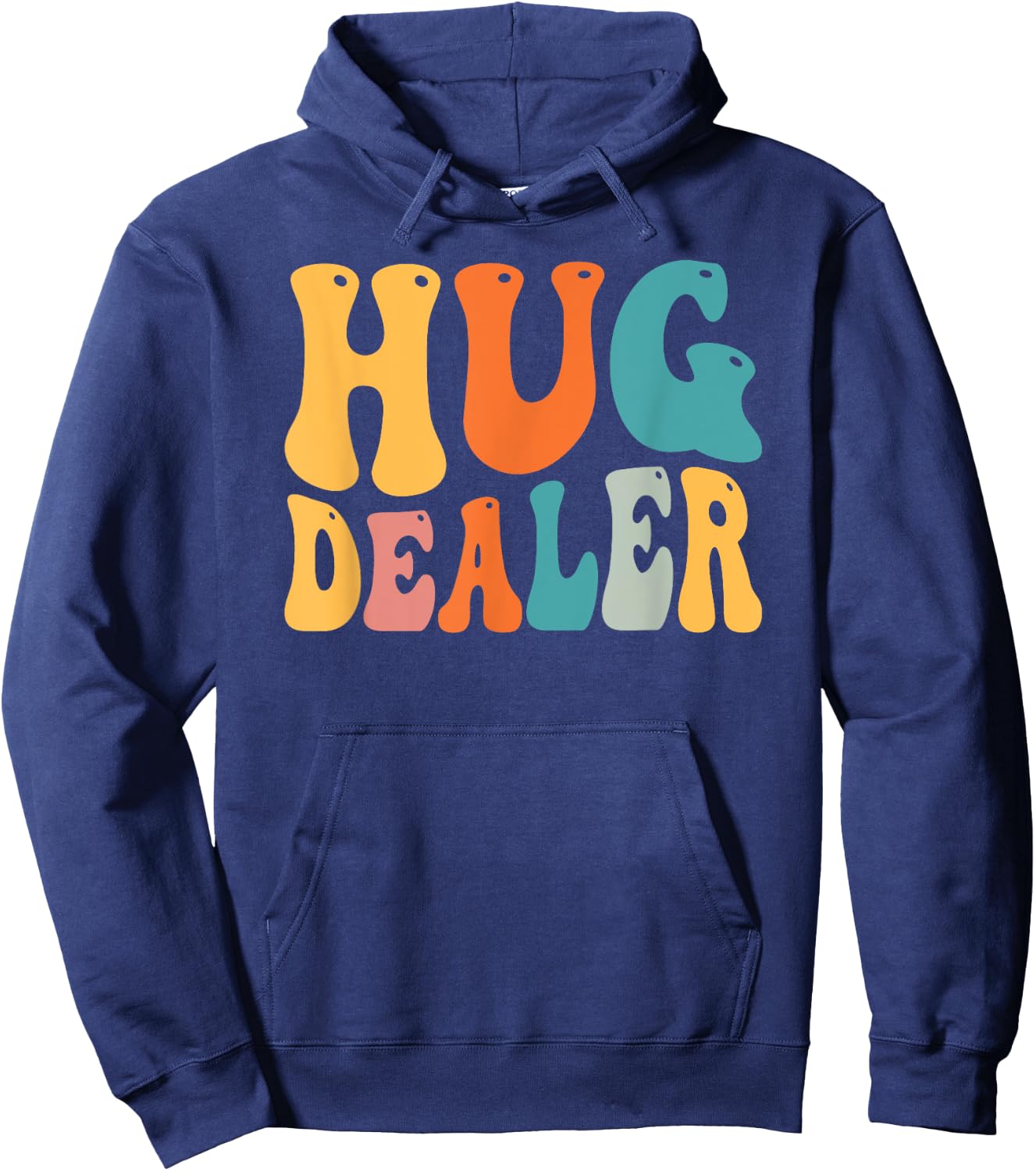 Free Hug Lovers Hug Dealer Gift Hoodie - Hoodie | Navy