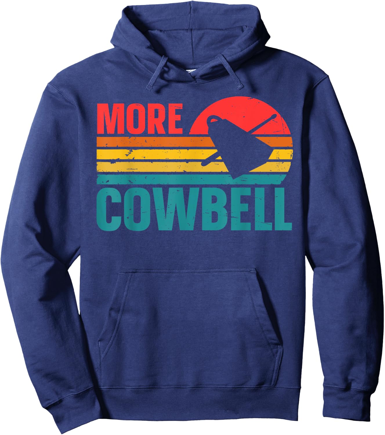 Cowbell - More Cowbell Hoodie - Hoodie | Navy