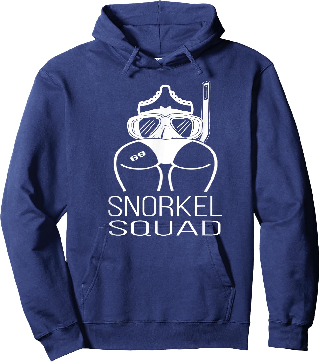 Snorkel Squad funny Bum Snorkeler 69 gift Hoodie - Hoodie | Navy