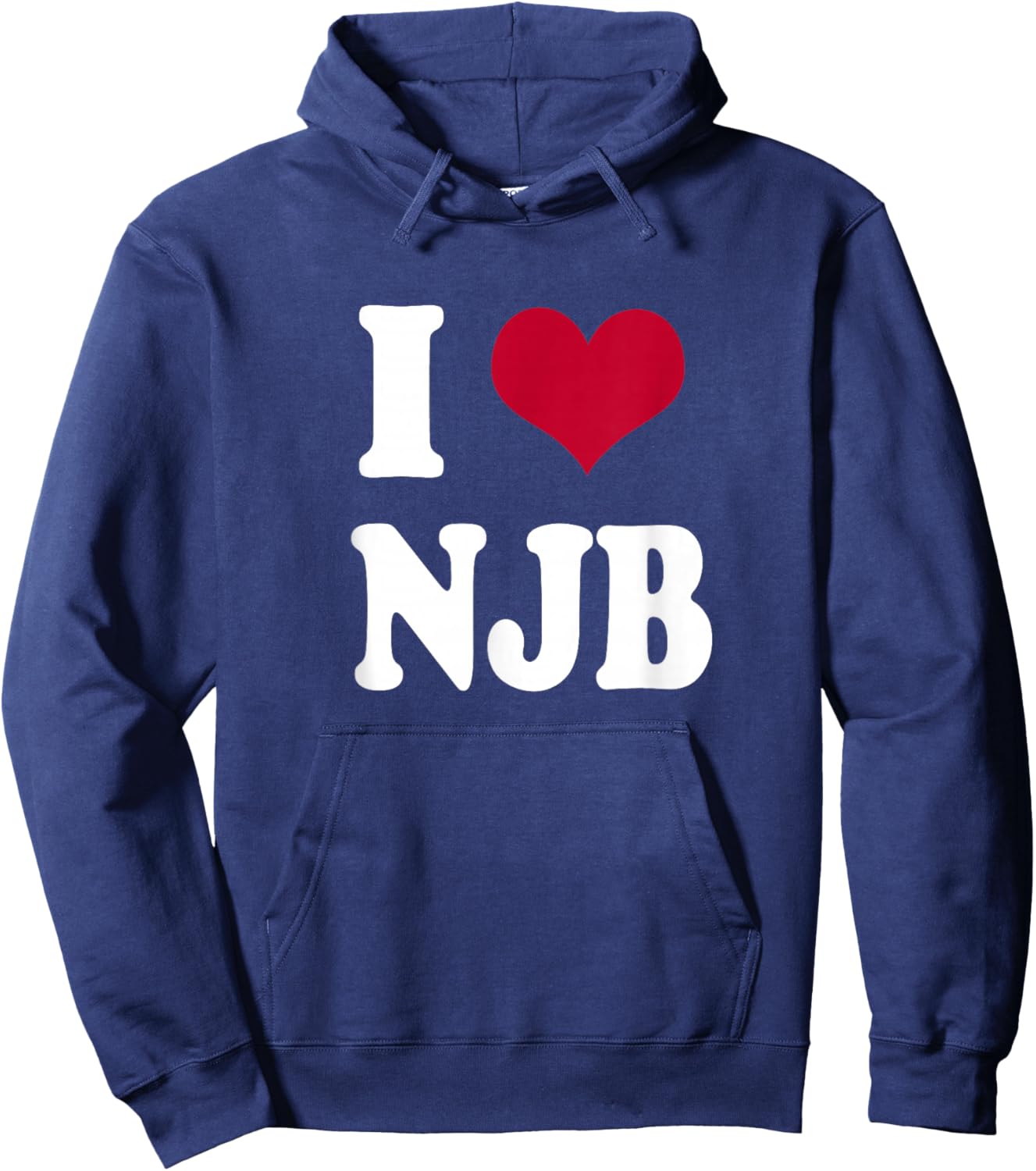 I Heart NJB Hoodie - Hoodie | Navy
