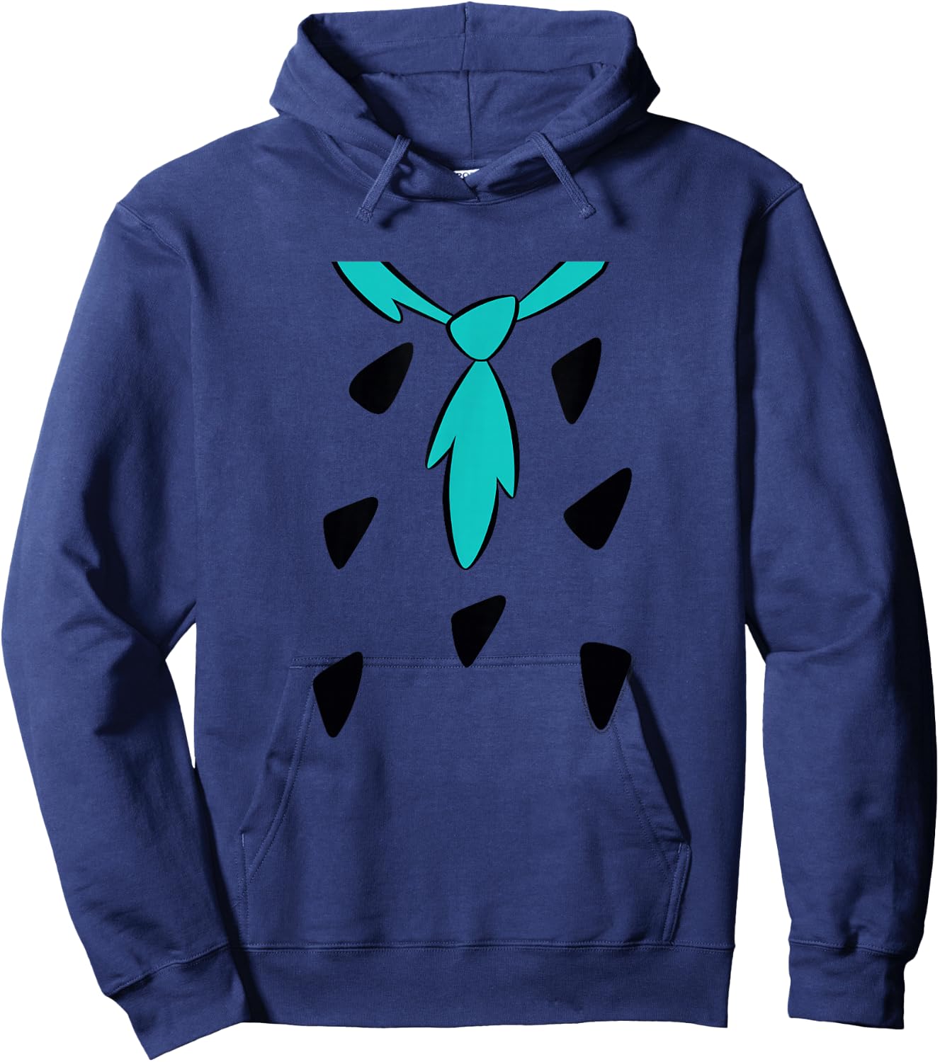 The Flintstones Fred Flintstone Big Costume Hoodie - Hoodie | Navy