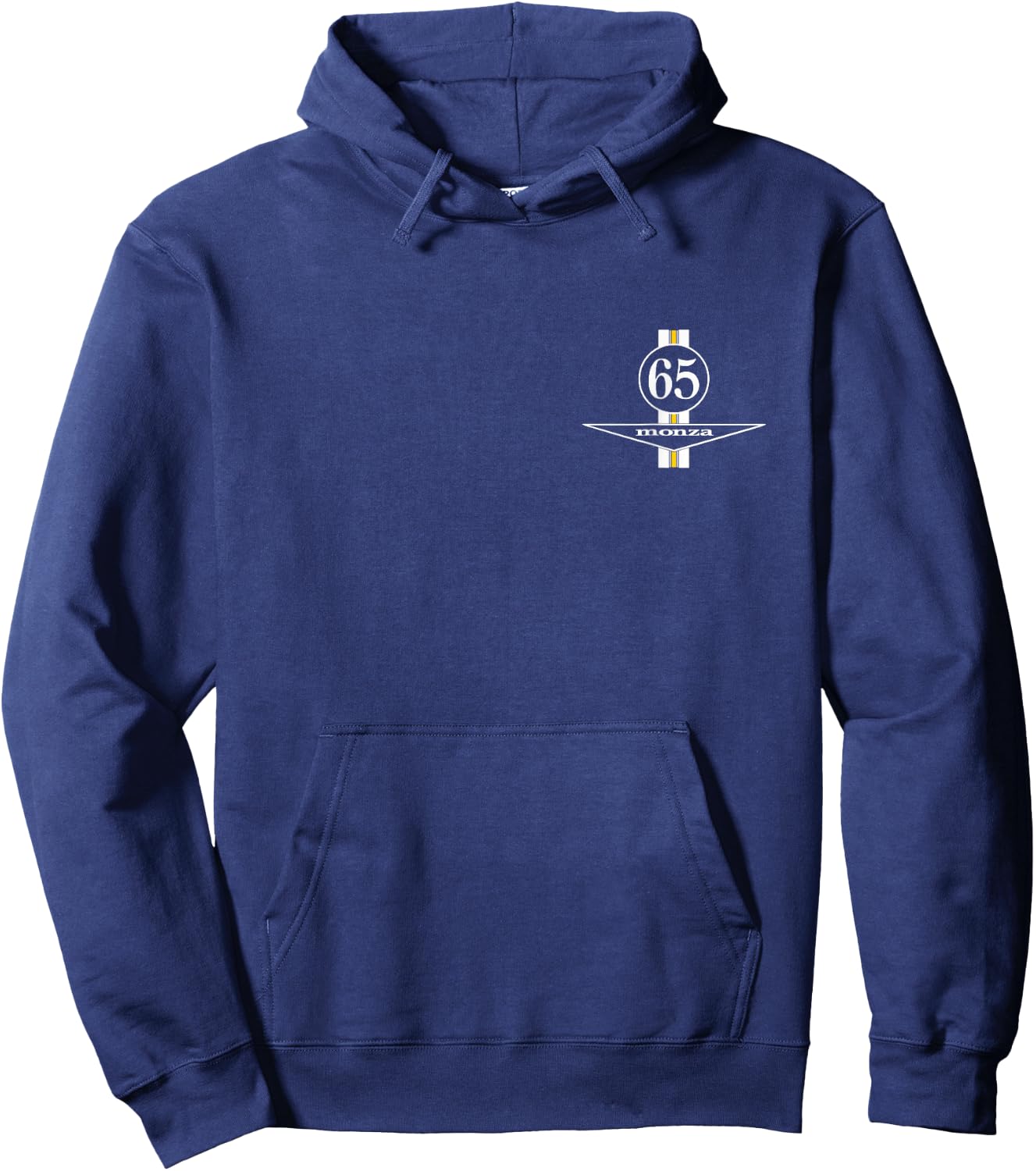 1965 Corvair Monza Year of Make Emblem Hoodie - Hoodie | Navy