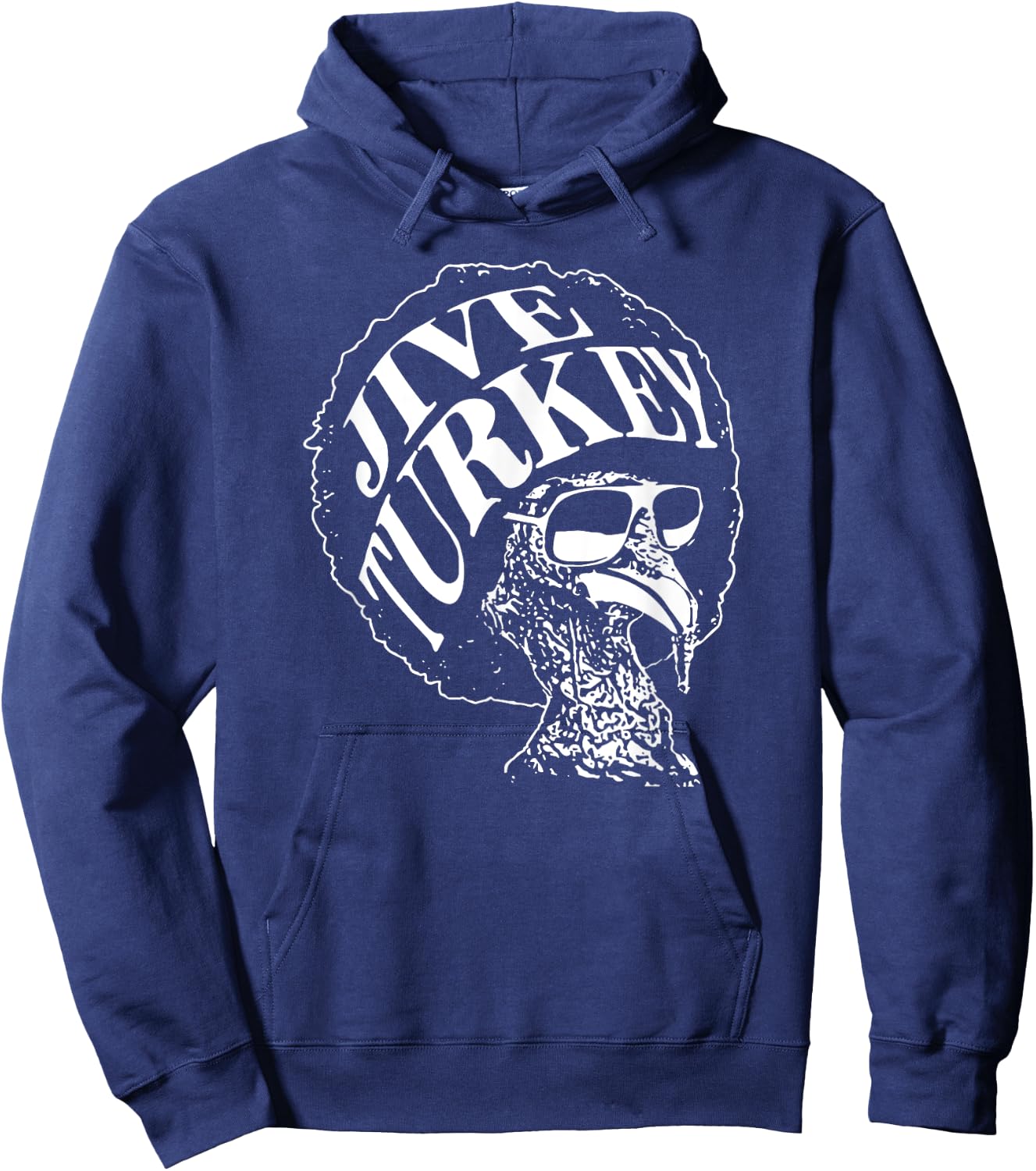 Funny jive thanksgiving cool turkey day retro Hoodie - Hoodie | Navy