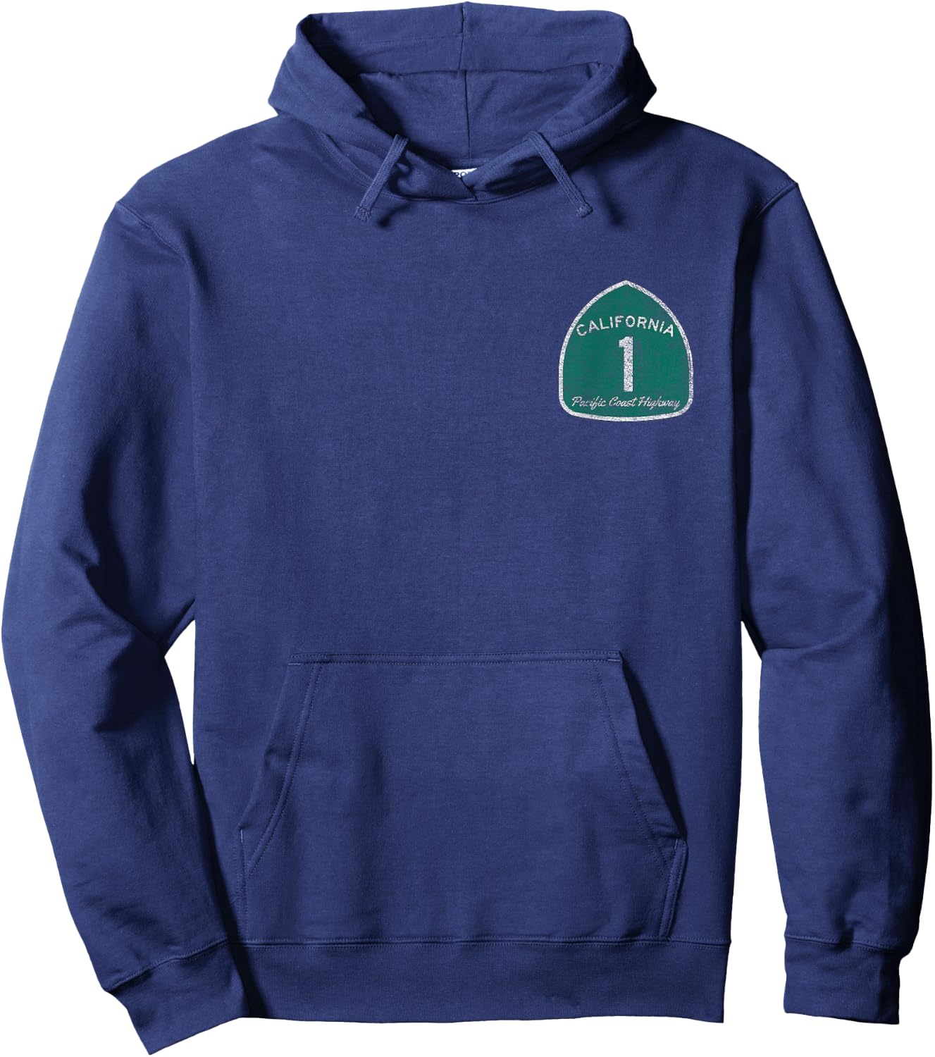 California Highway 1 One Pacific Coast Hoodie - Hoodie | Navy