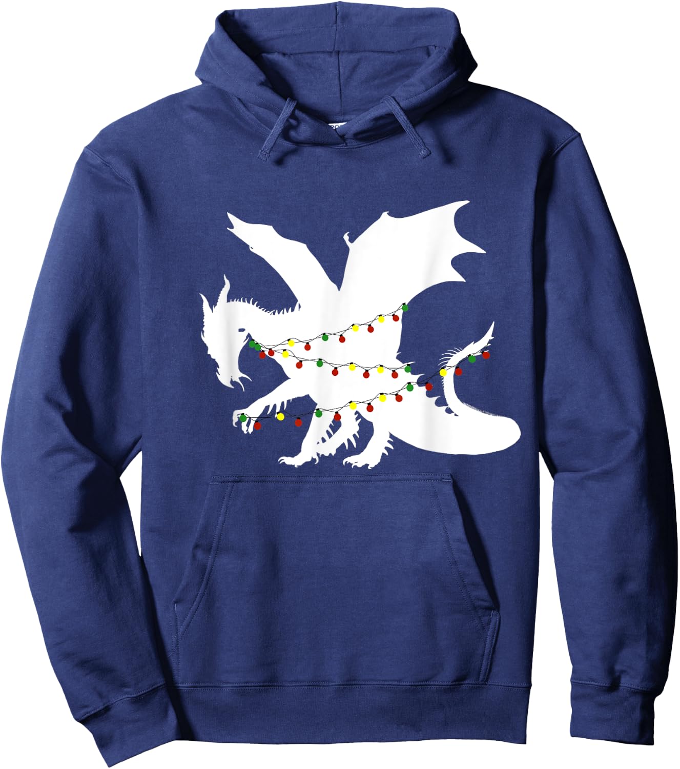 Christmas Dragon Hoodie - Hoodie | Navy