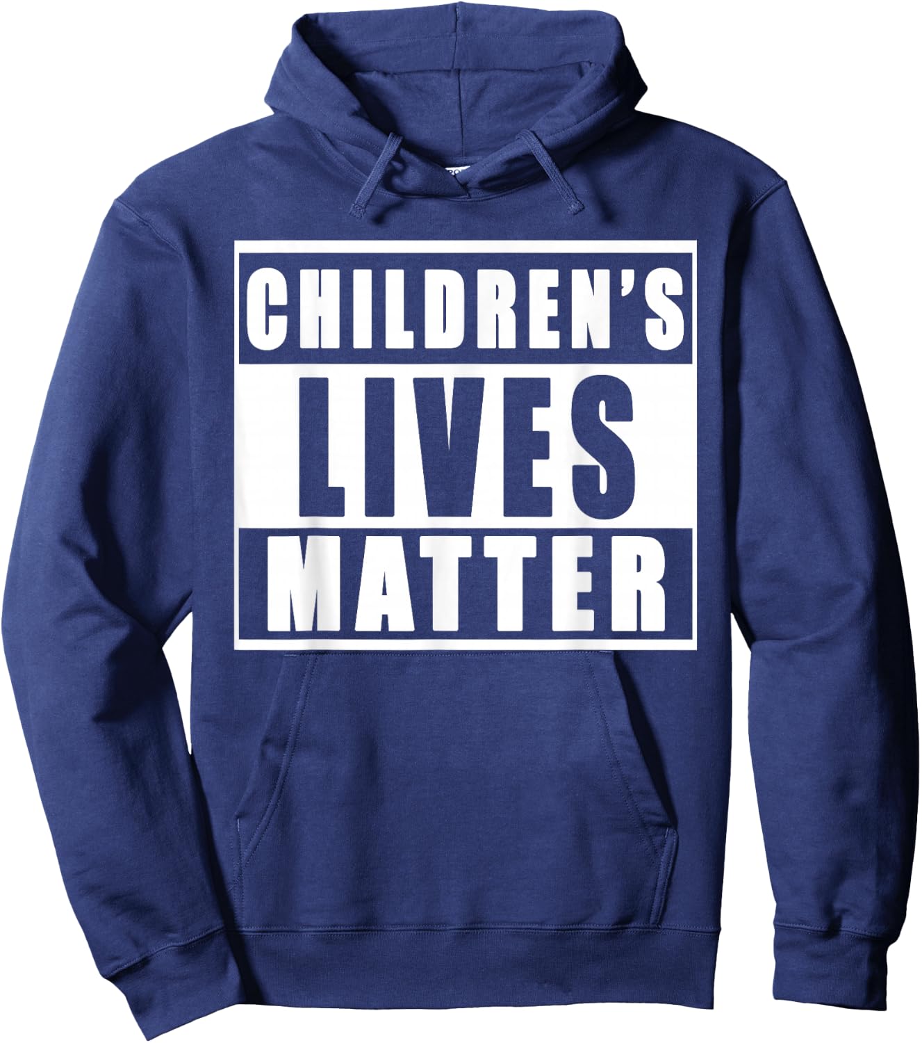 Children's Lives Matter Awareness Hoodie - Hoodie | Navy