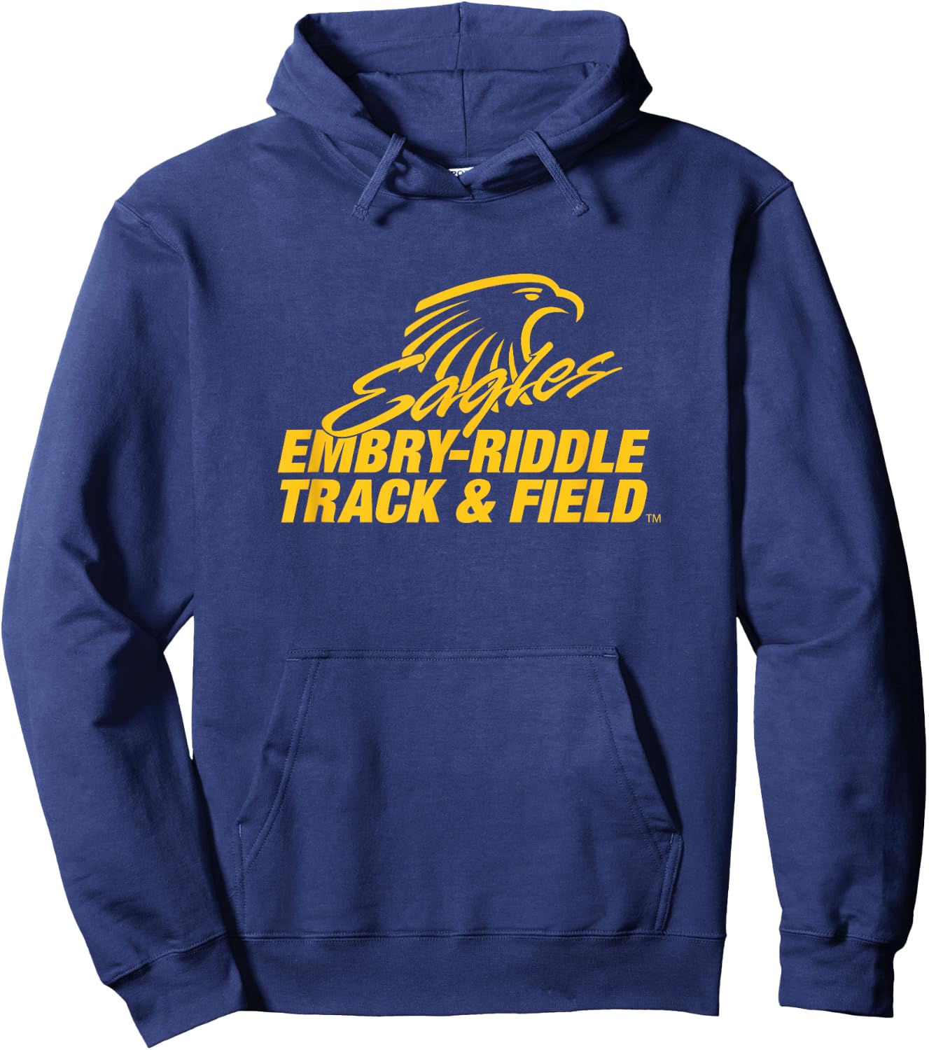 Embry-Riddle Aeronautical Eagles c Sports Fan Hoodie - Hoodie | Navy