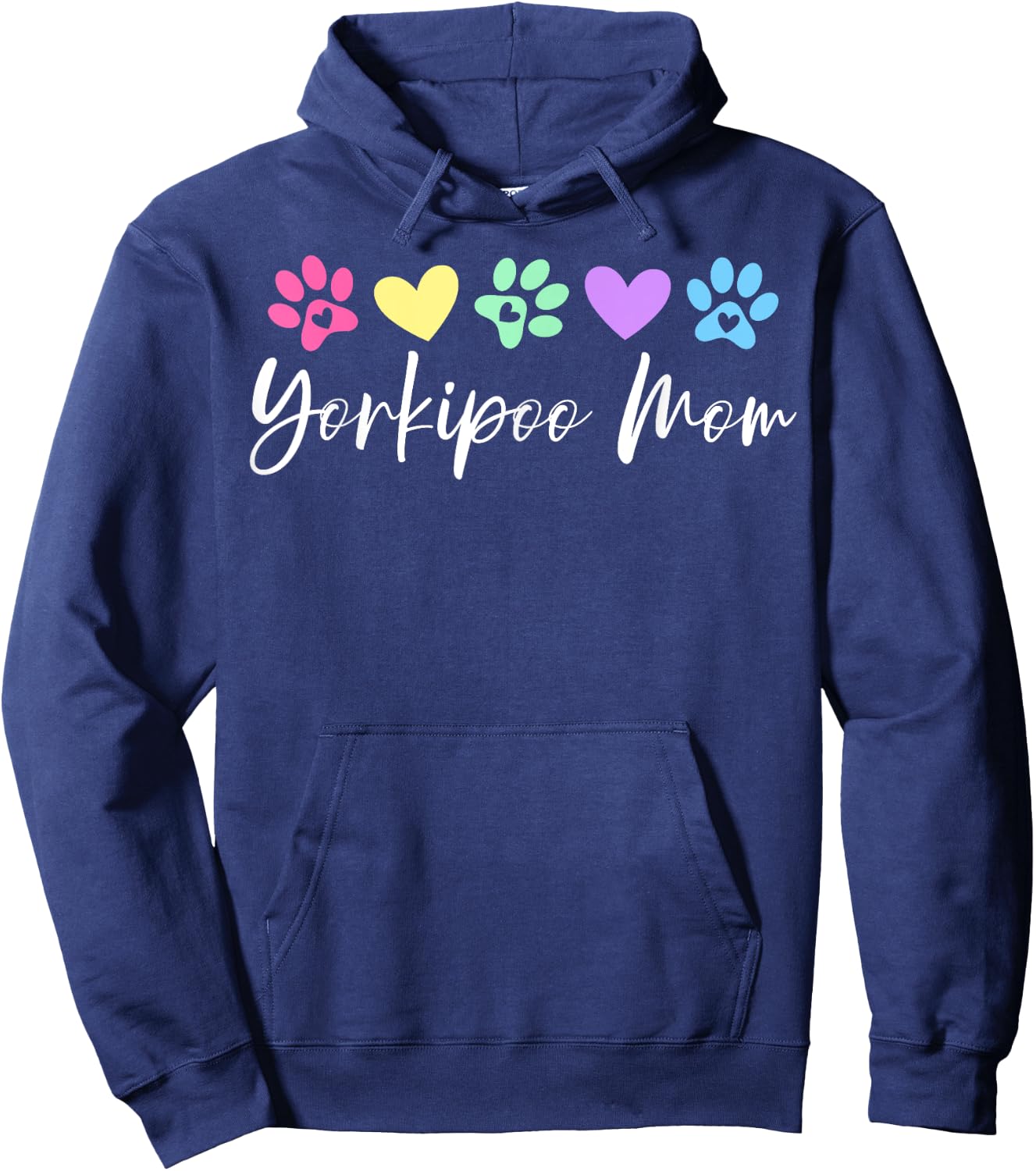 Yorkipoo Mom Yorkipoo Dog Owner Men Women Hoodie - Hoodie | Navy