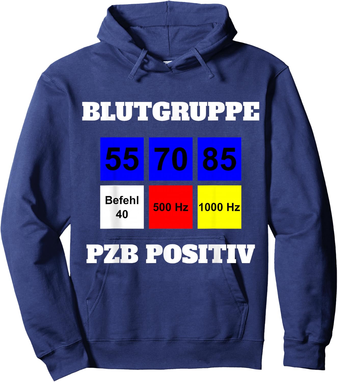 Lokführer Triebfahrzeugführer , black Hoodie - Hoodie | Navy