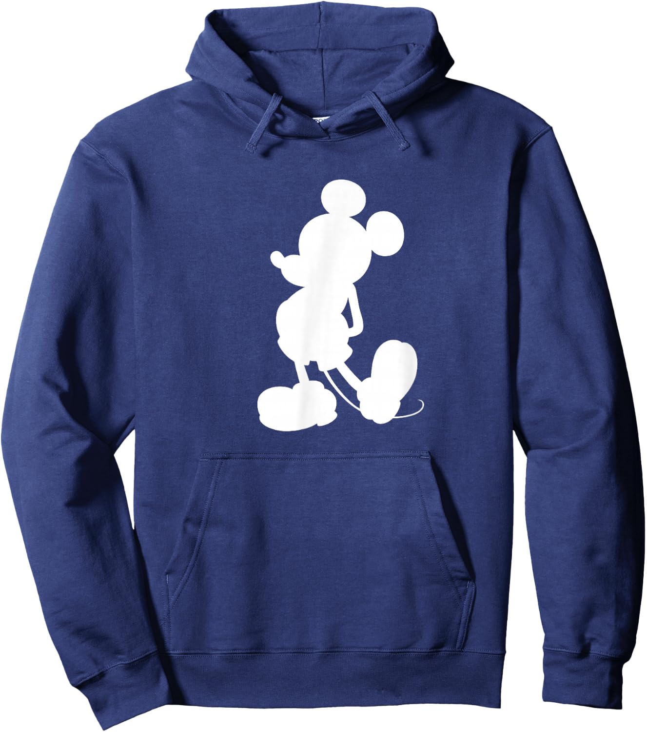 Mickey Mouse Silhouette Hoodie - Hoodie | Navy