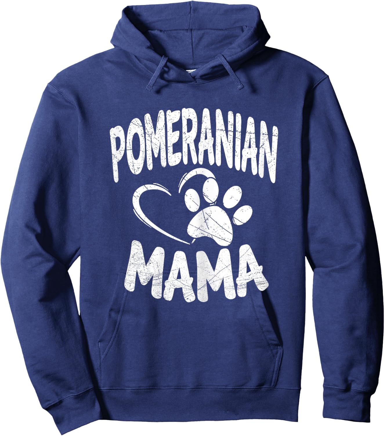 Pomeranian Mama Dog Lover Pom Mom Owner Gifts Hoodie - Hoodie | Navy