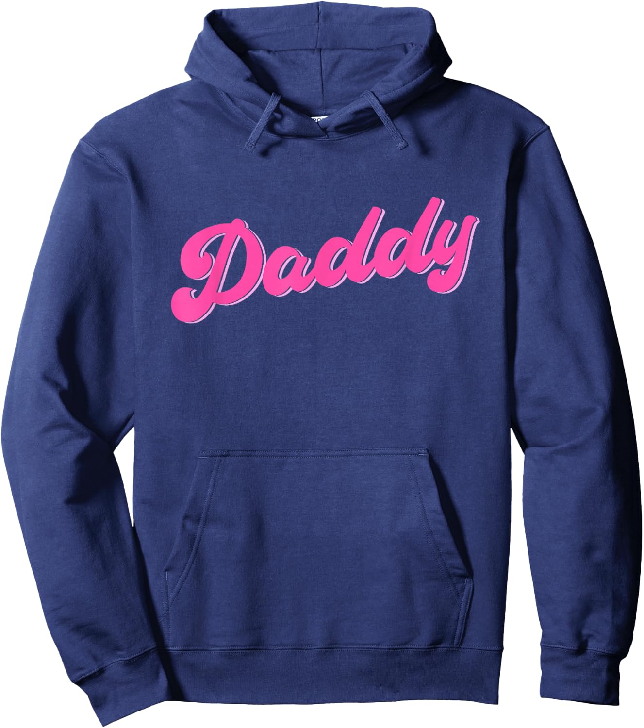 Gay Pride LGBT Pink Bear Gay Daddy Hoodie - Hoodie | Navy