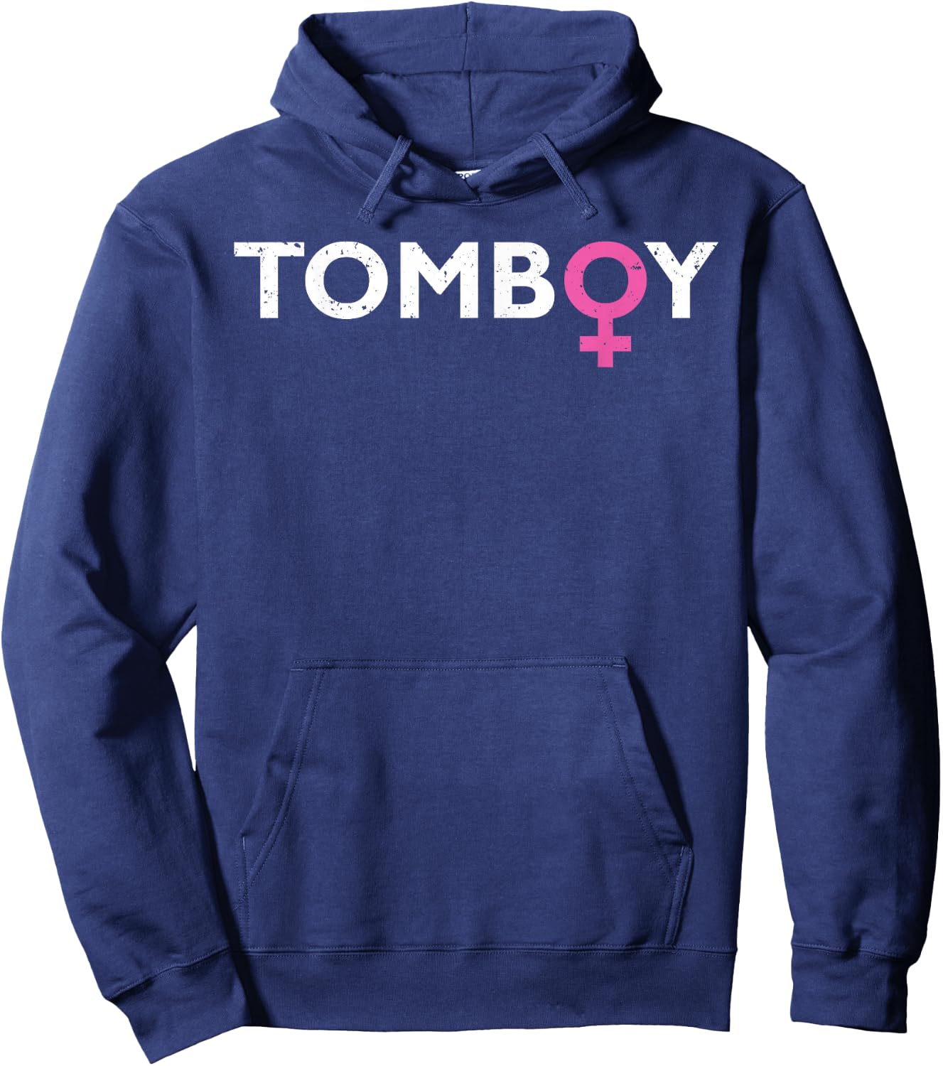Girls Tomboy, Female, Tomboy, Masculine, Tomboy Hoodie - Hoodie | Navy