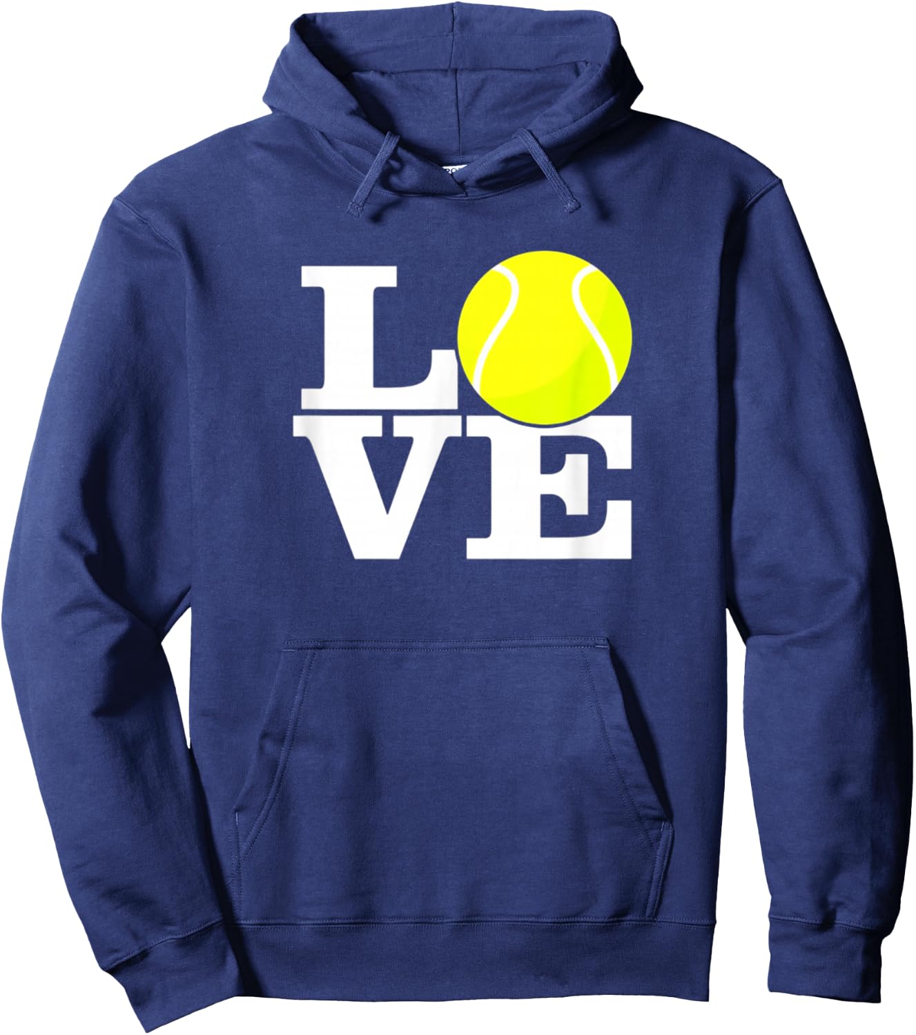Love Tennis Ball Hoodie - Hoodie | Navy