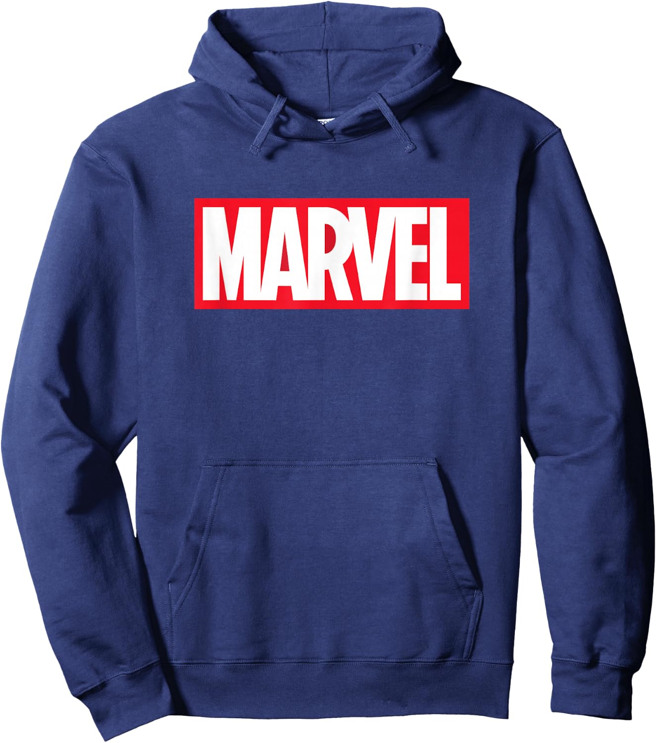 Marvel Classic Logo , black Hoodie - Hoodie | Navy