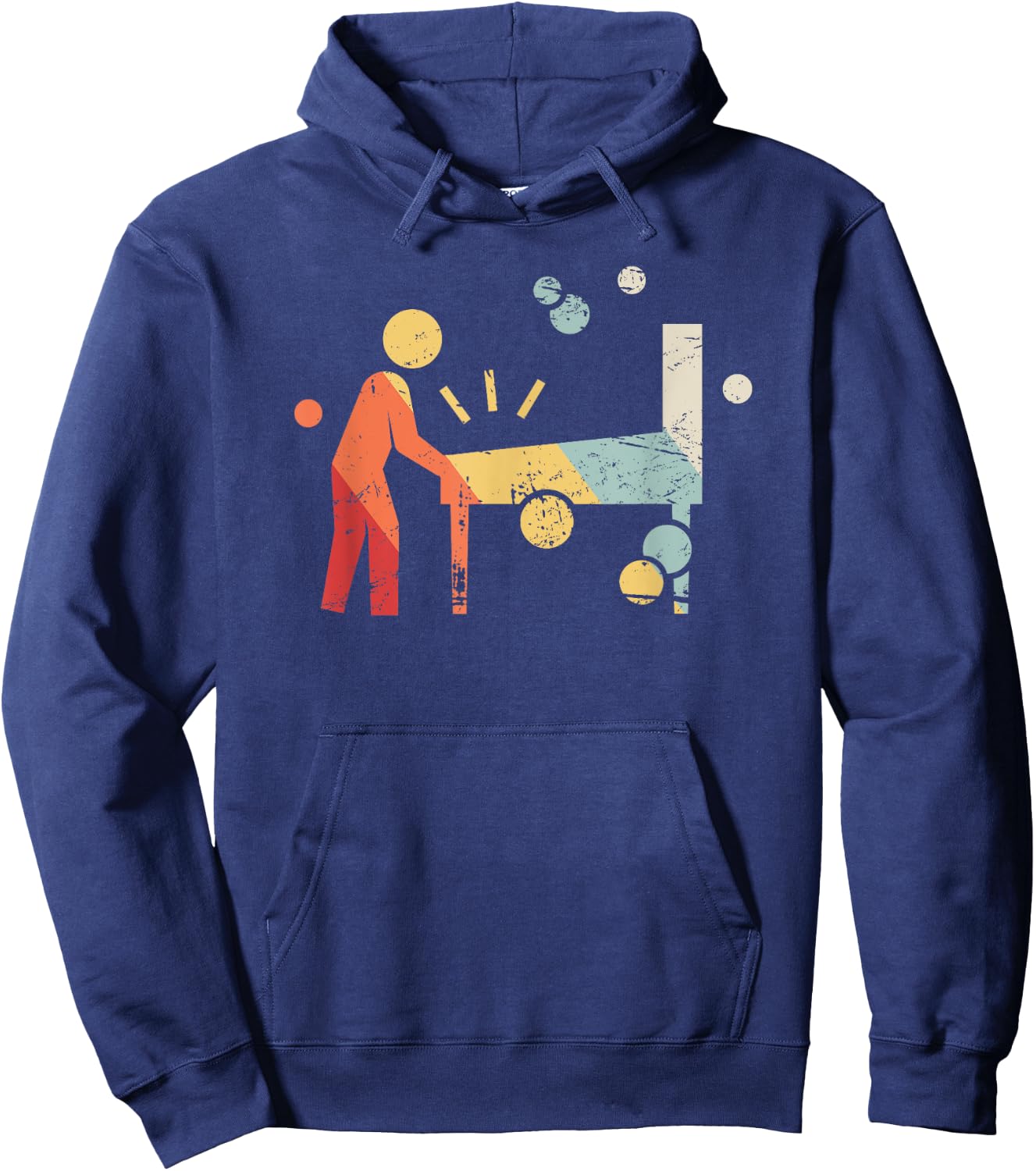 Retro Player | Pinball Hoodie - Hoodie | Navy