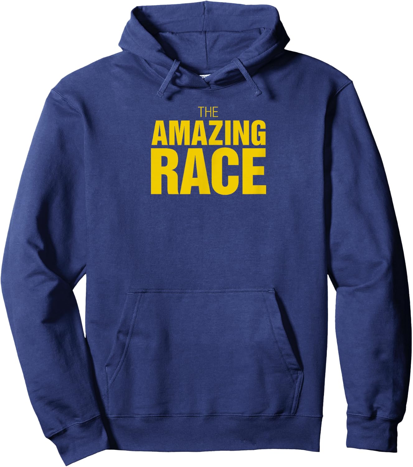 The Amazing Race Yellow Logo Hoodie - Hoodie | Navy