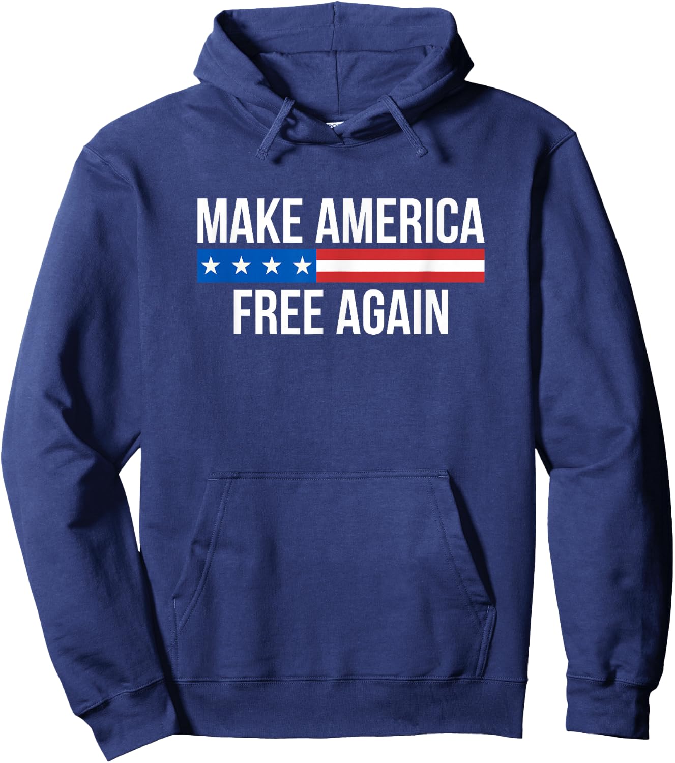 Make America Free Again Hoodie - Hoodie | Navy