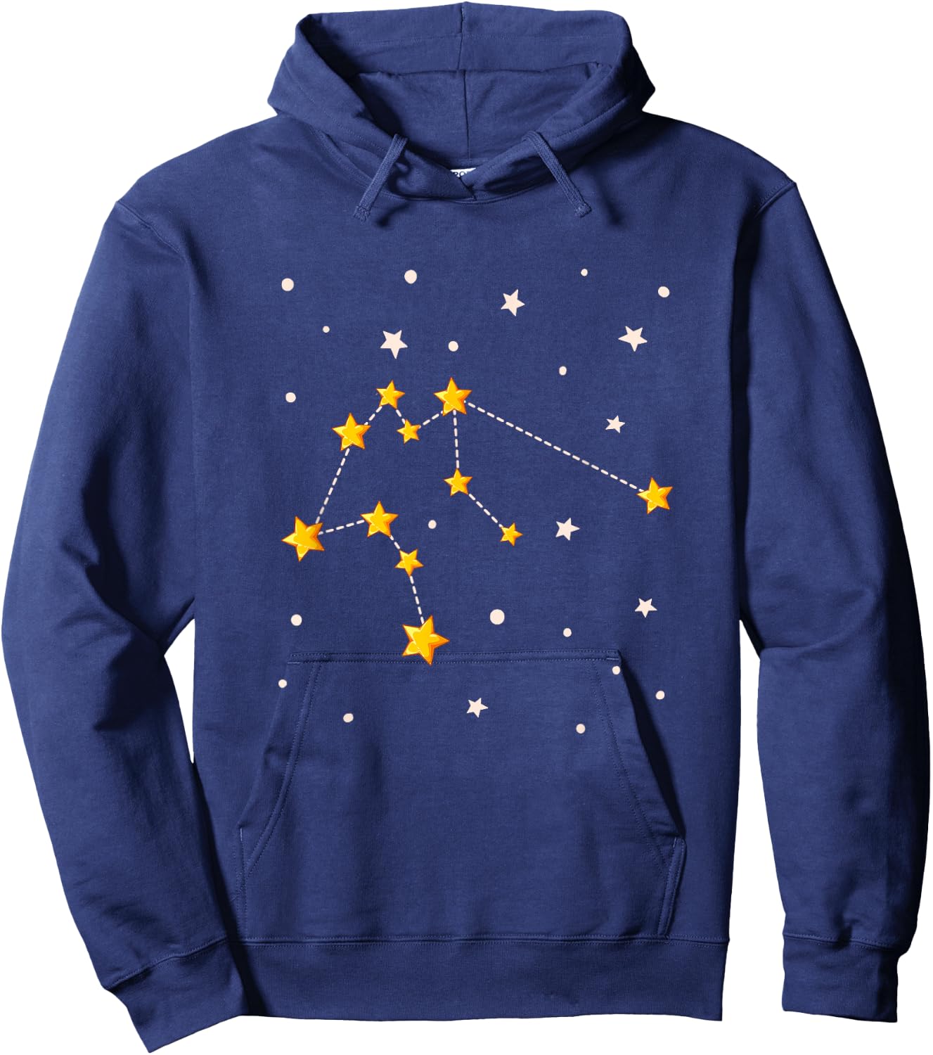 Aquarius Zodiac Sign Hoodie - Hoodie | Navy