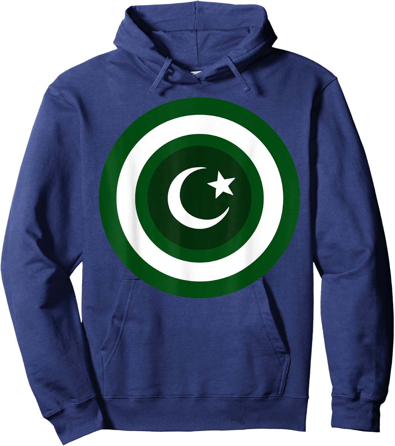 Pakistani Flag- Captain Pakistan Hoodie - Hoodie | Navy