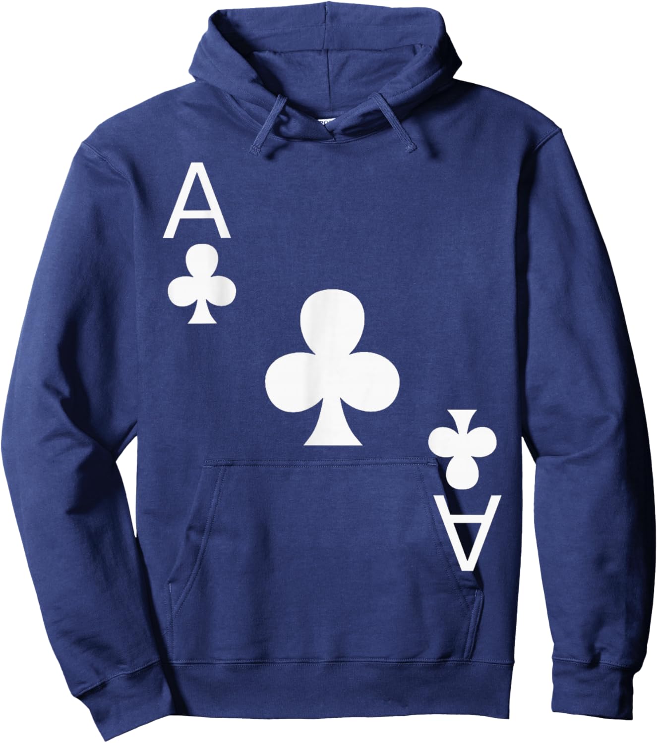 Ace of Clubs Hoodie - Hoodie | Navy