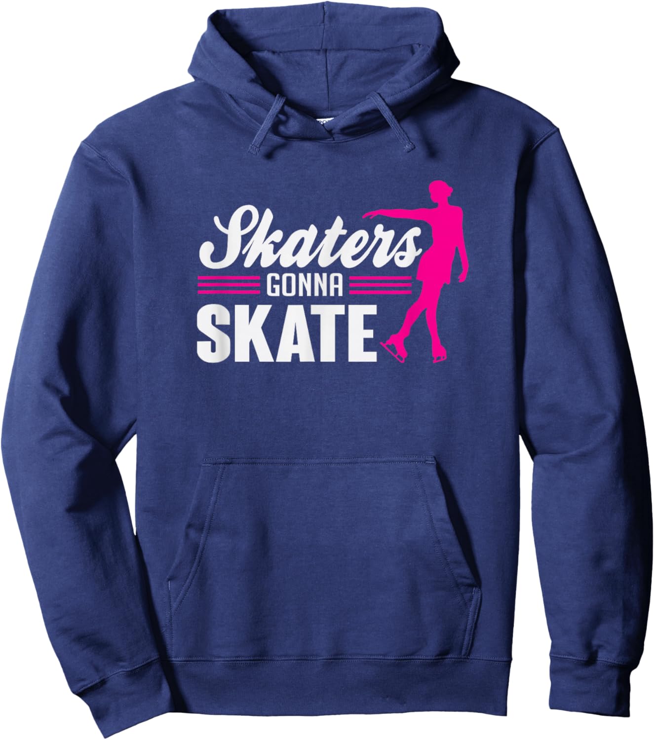 Cute Skaters Gonna Skate Funny Figure Skating Hoodie - Hoodie | Navy