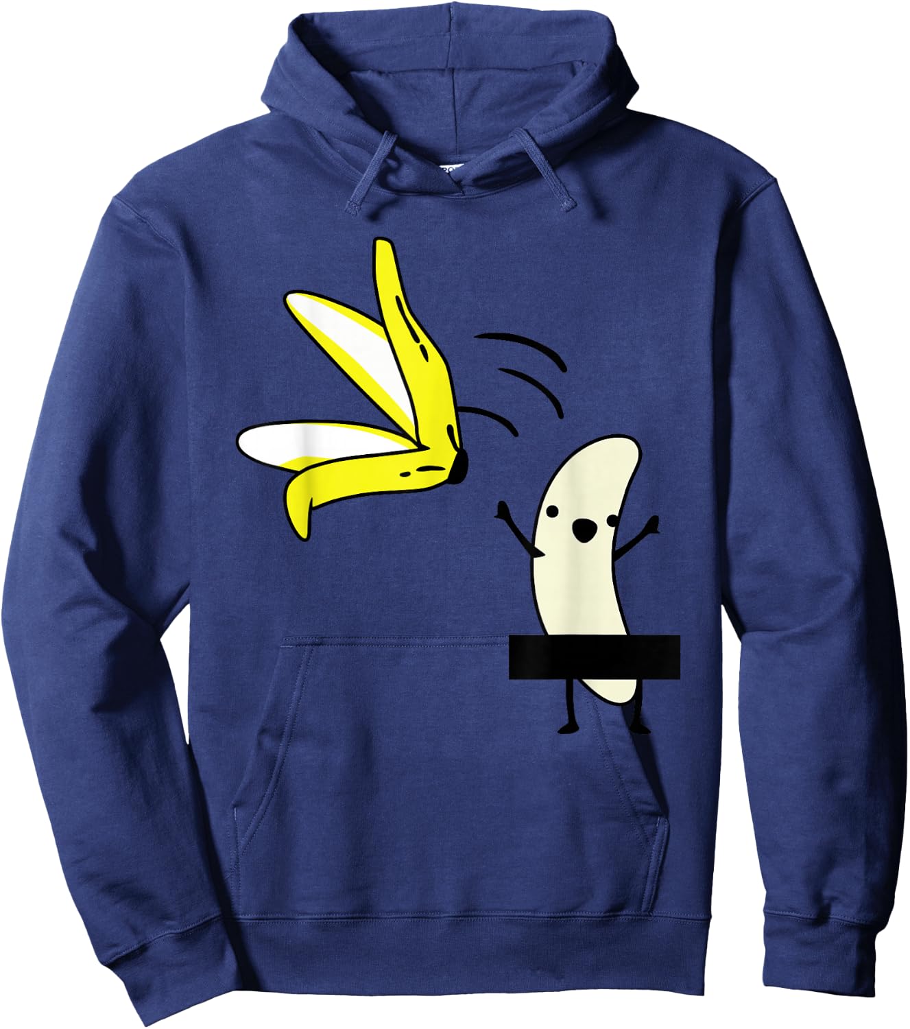Nude banana | Funny goofy Hoodie - Hoodie | Navy