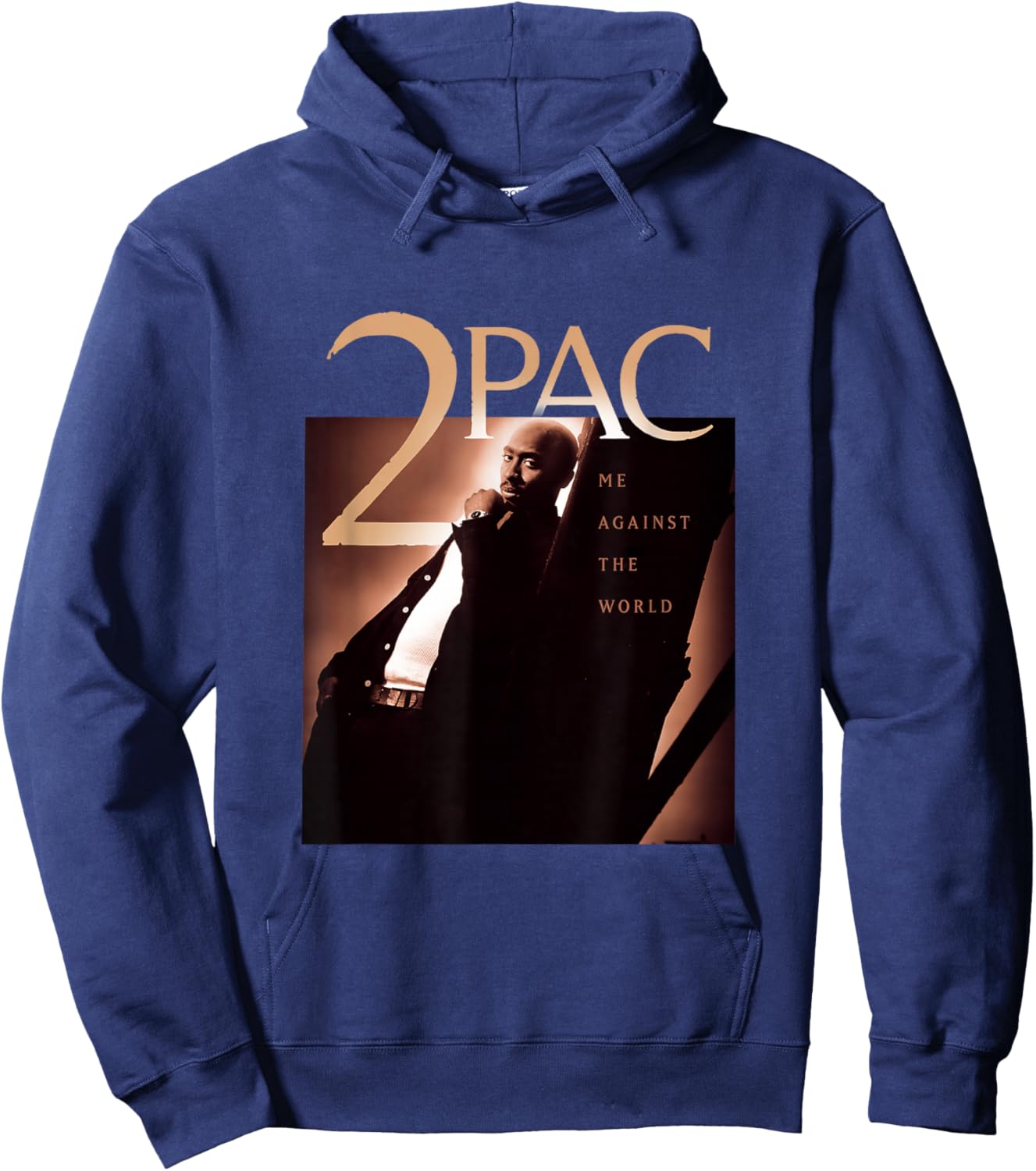 Tupac I Against The Rest of the World , black Hoodie - Hoodie | Navy