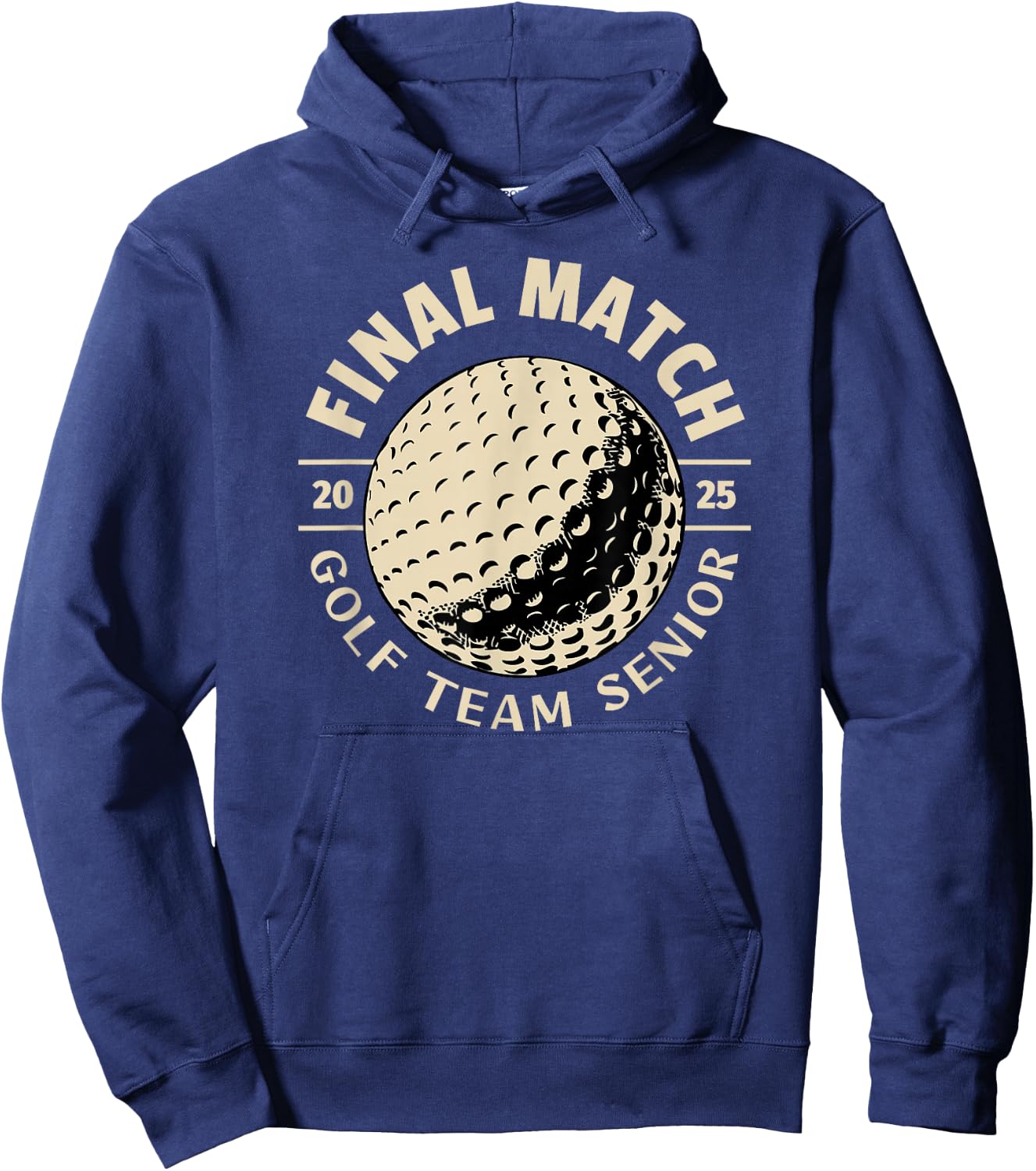 SenIor 2025 Golf The Final Match Hoodie - Hoodie | Navy