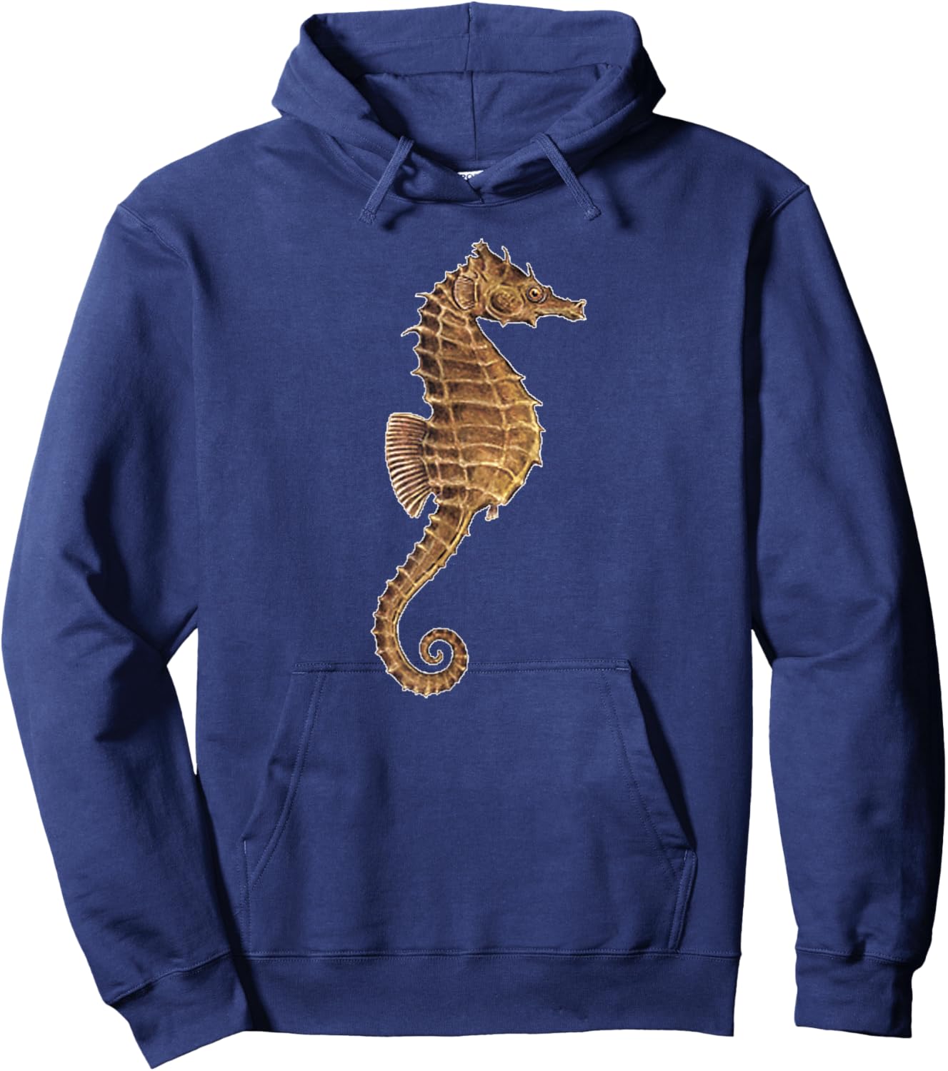 Seahorse T Shirt women boys girls kids Hoodie - Hoodie | Navy