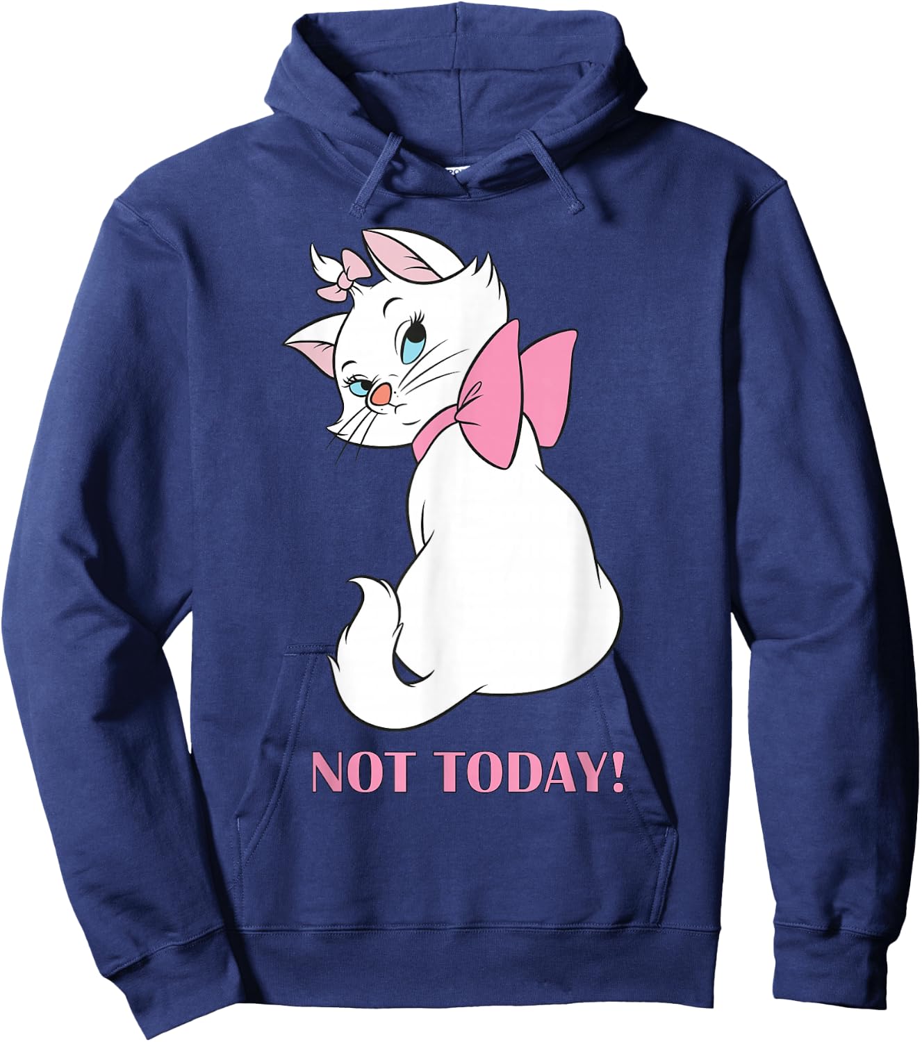 Disney Aristocats Not Today Hoodie - Hoodie | Navy
