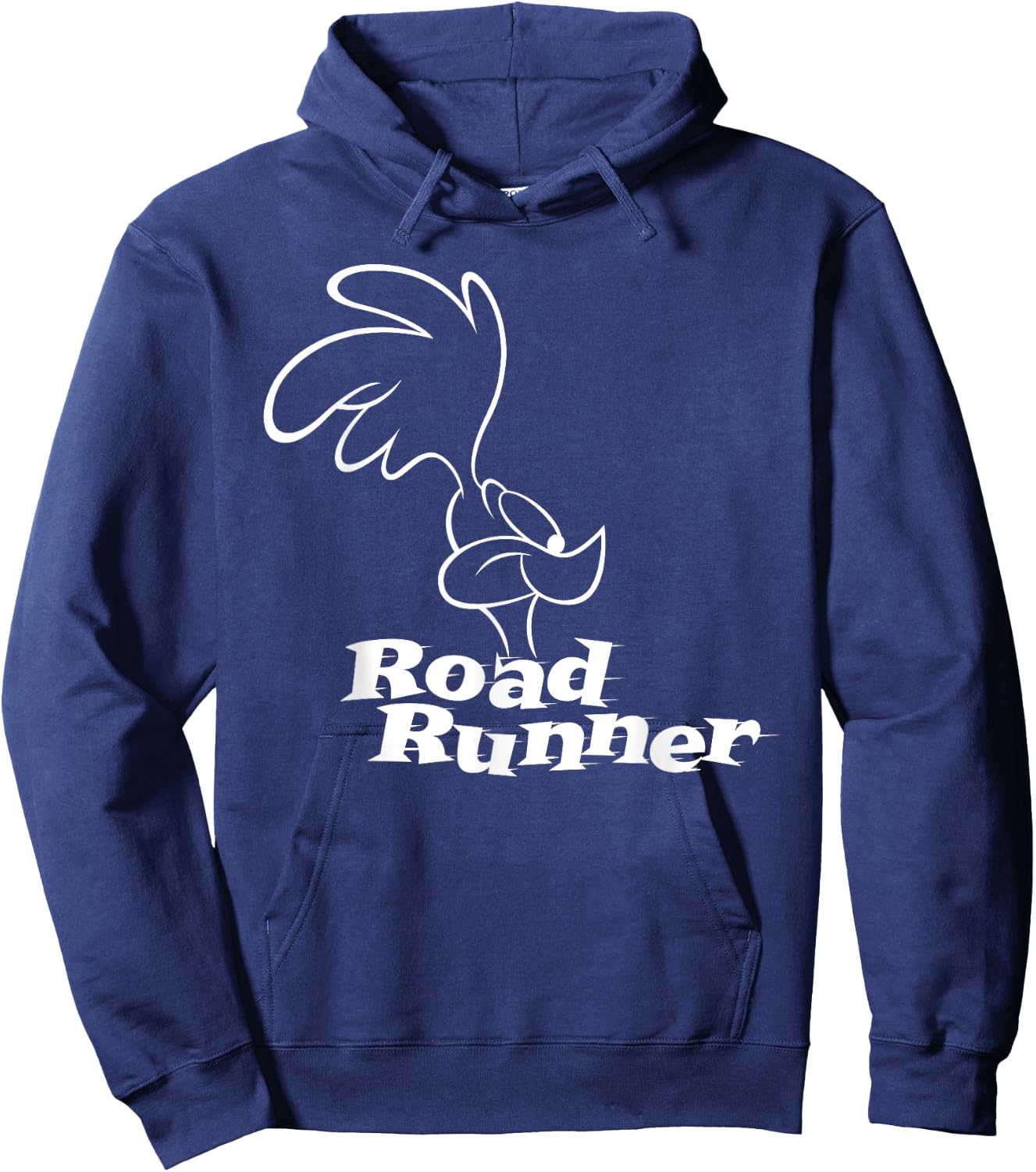 Road Runner Logo Profile Dark Hoodie - Hoodie | Navy