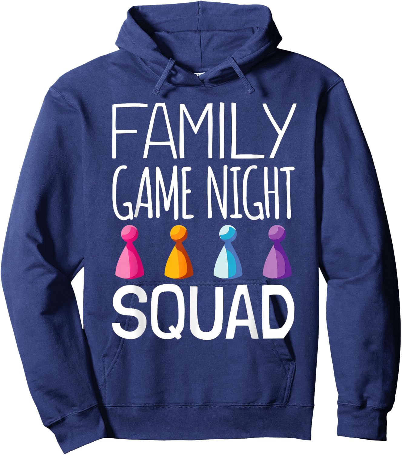 Family Game Night Hoodie - Hoodie | Navy