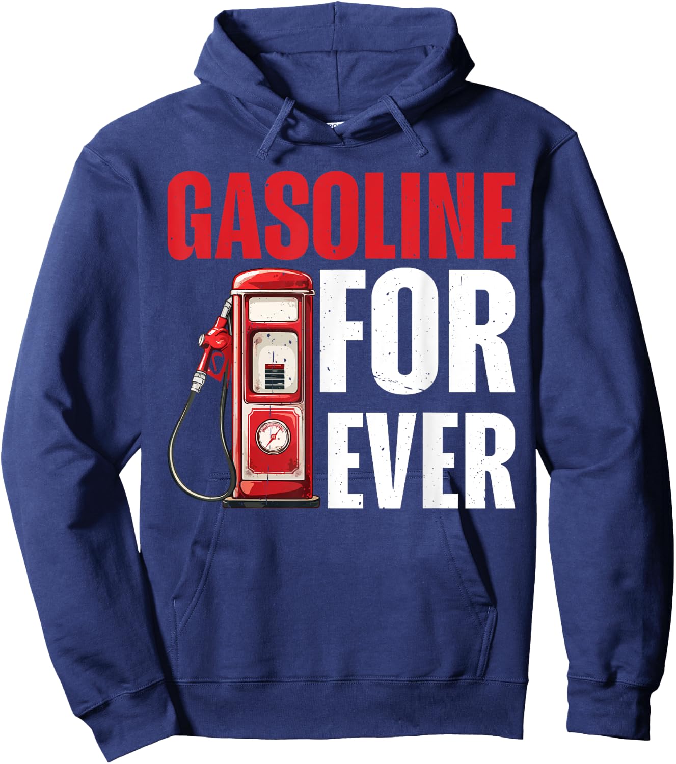 Gasoline Forever Hoodie - Hoodie | Navy