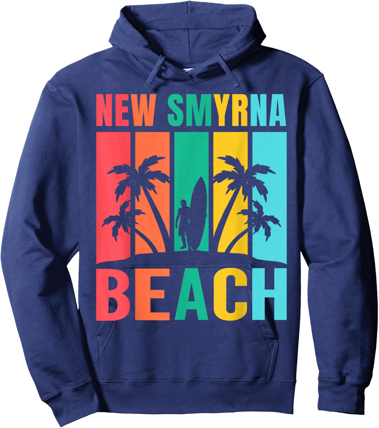 New Smyrna Beach Hoodie - Hoodie | Navy