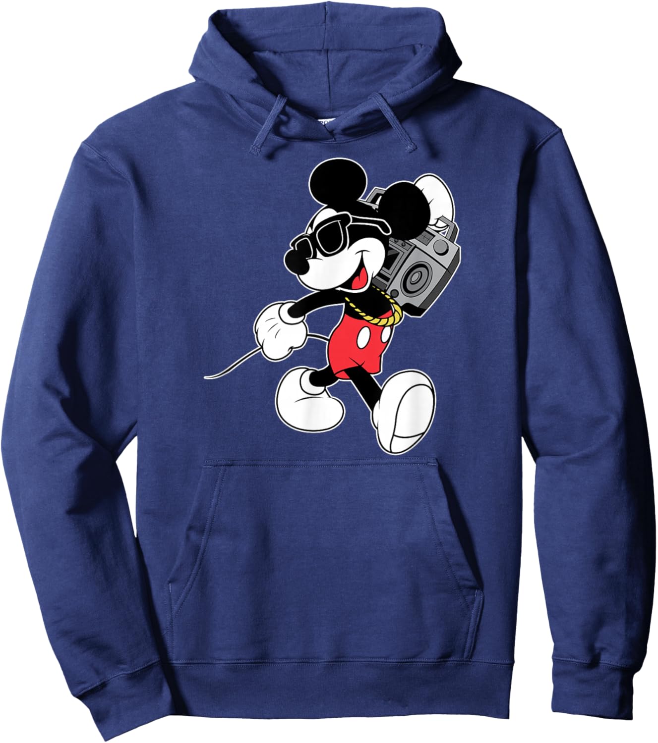 Disney - Mickey Mouse Boombox Hoodie - Hoodie | Navy