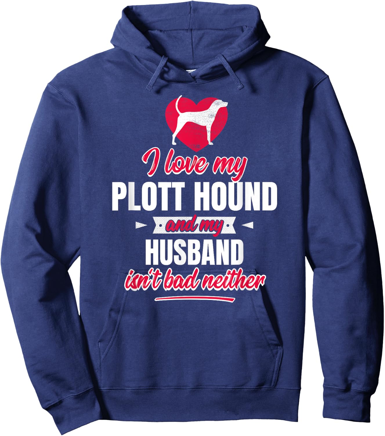 Plott Hound Hoodie - Hoodie | Navy