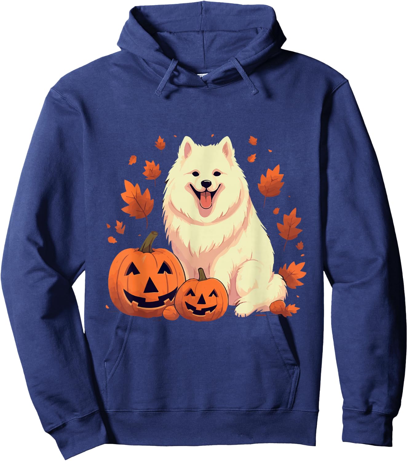 Samoyed Halloween Hoodie - Hoodie | Navy