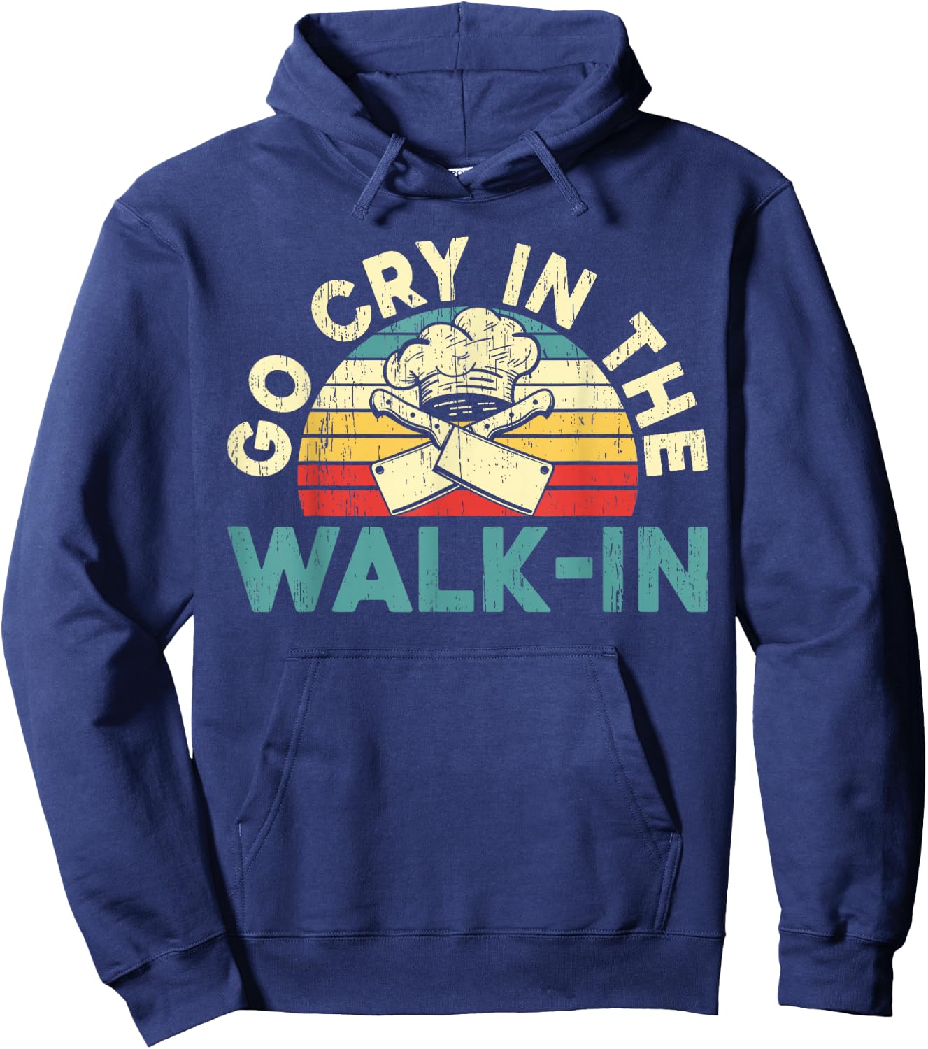 Go Cry In The Walk-In Hoodie - Hoodie | Navy