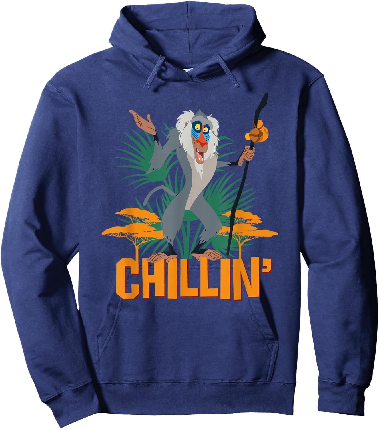 Disney The Lion King Rafiki is Chillin’ Hoodie - Hoodie | Navy