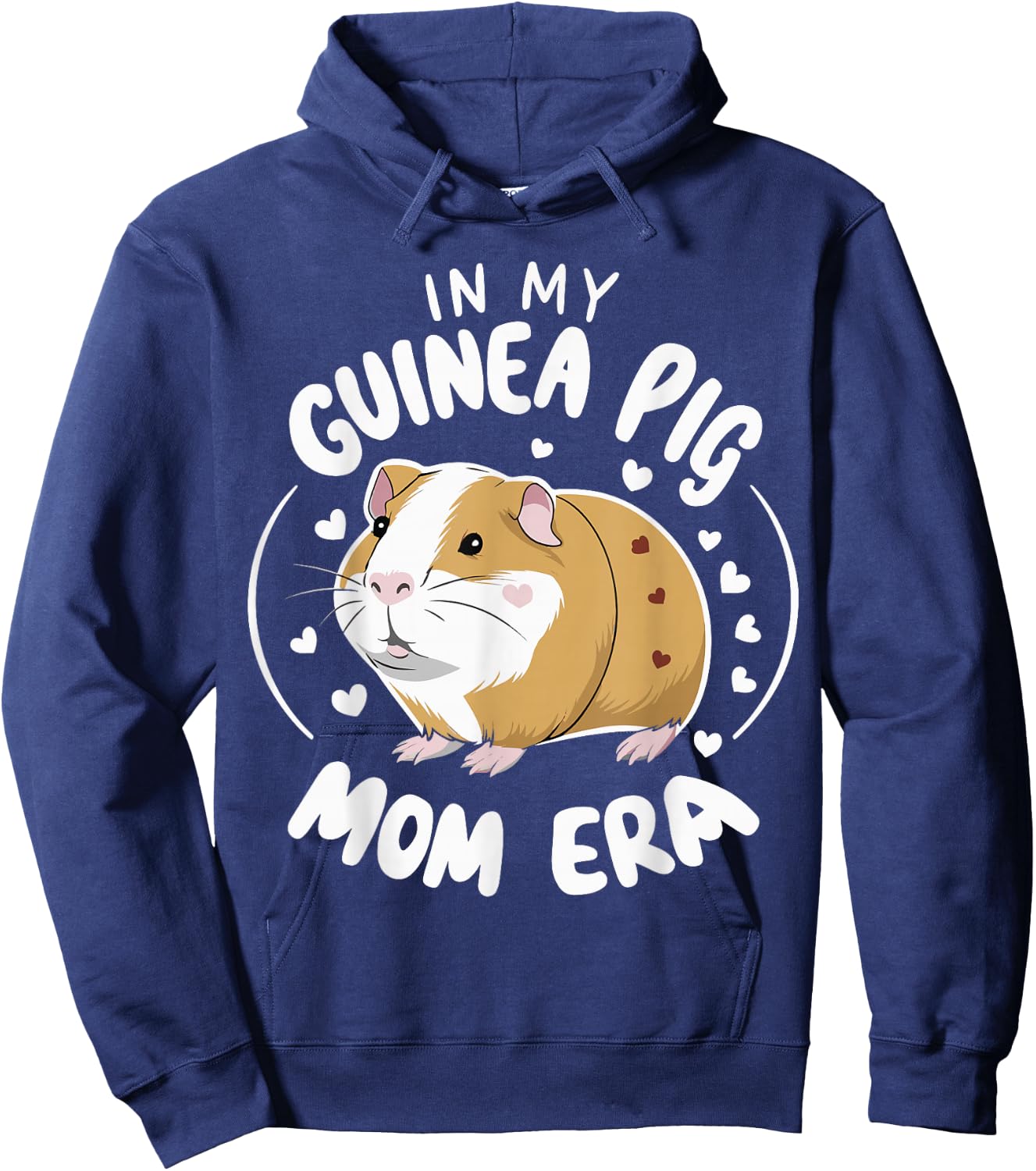In My Guinea Pig Mom Era Hoodie - Hoodie | Navy