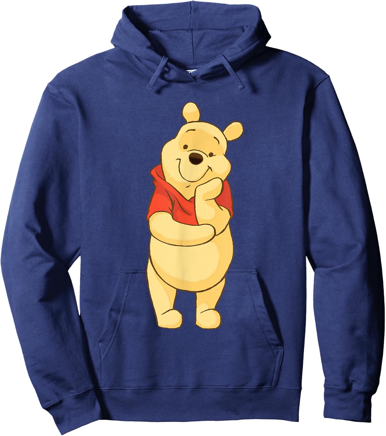 Winnie the Pooh Cute , black Hoodie - Hoodie | Navy
