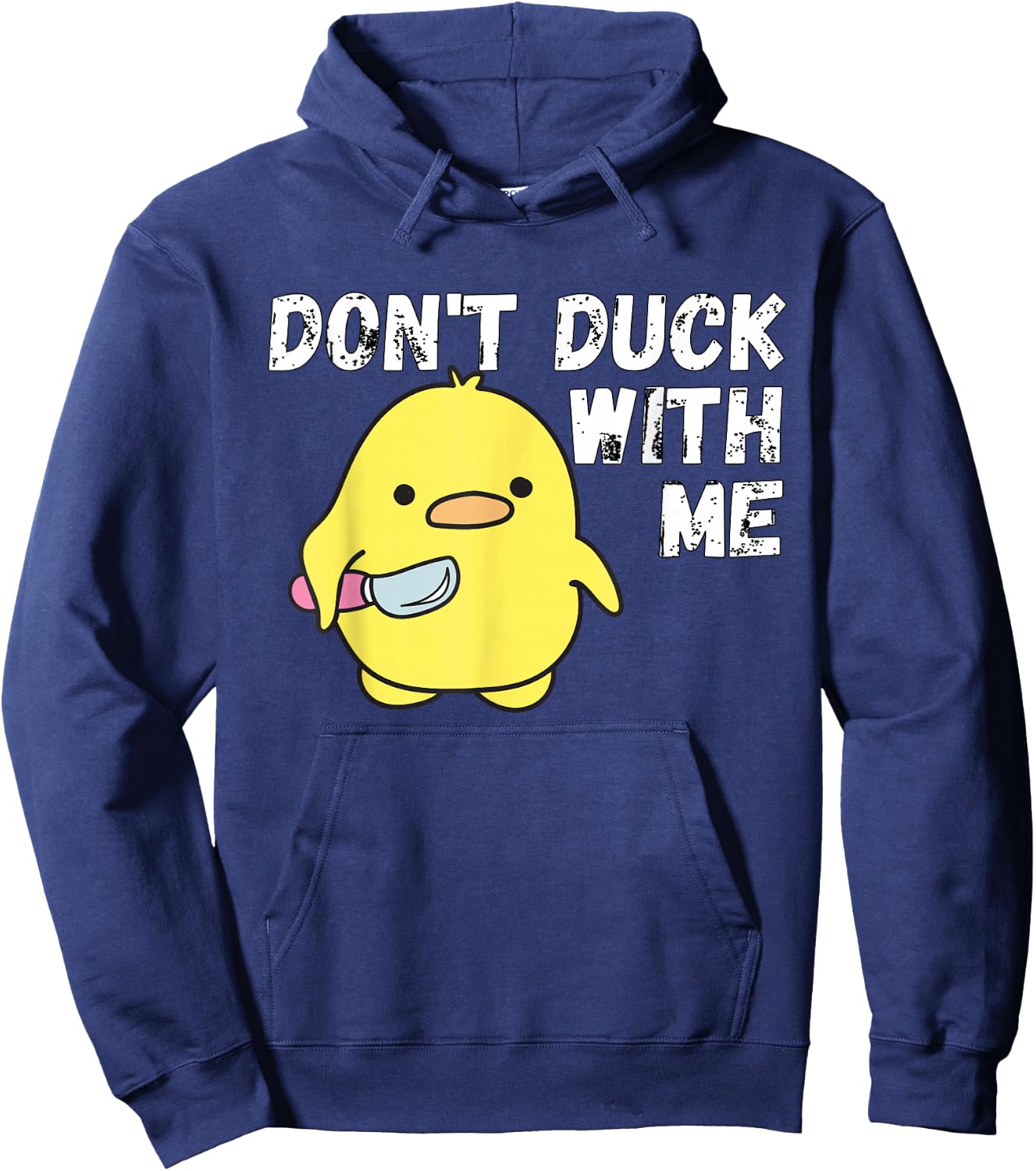 Dont Duck With Me | Rubber Duck Stuff Apparel Hoodie - Hoodie | Navy