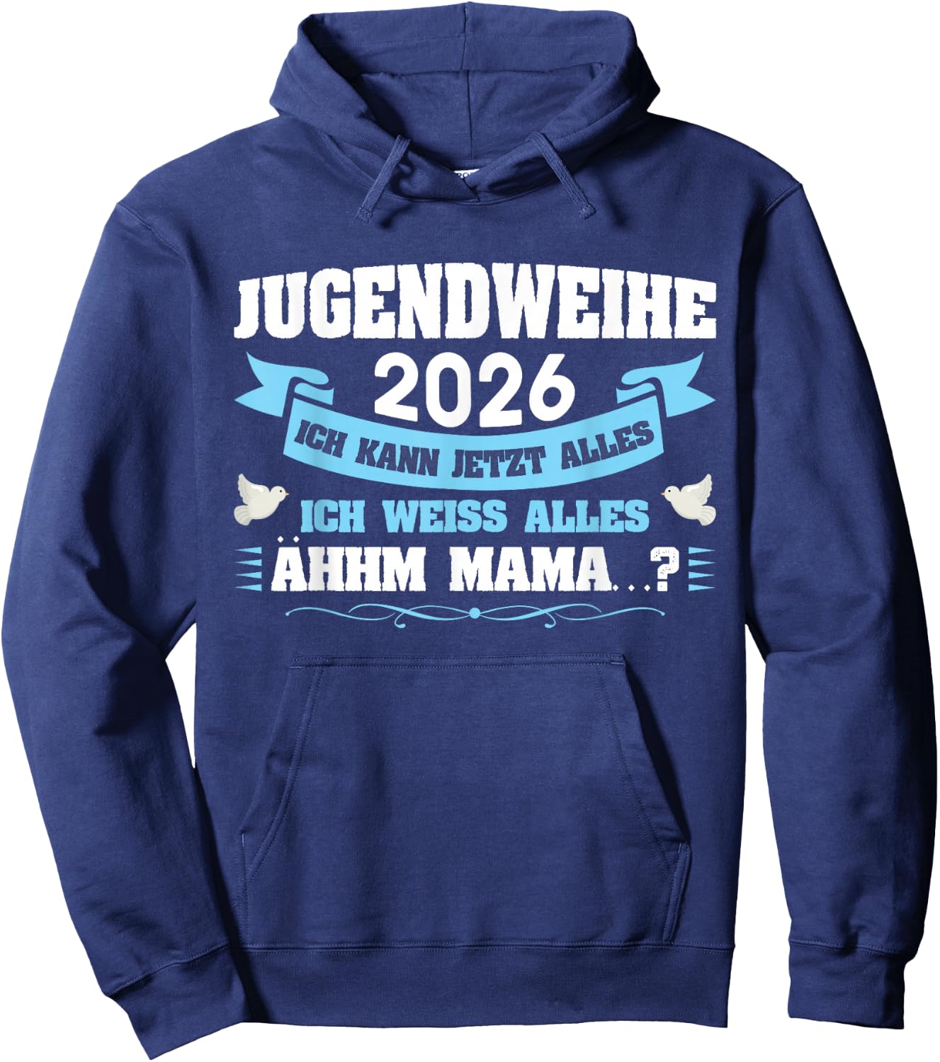 Jugendweihe 2026 Mädchen Junge Hoodie - Hoodie | Navy