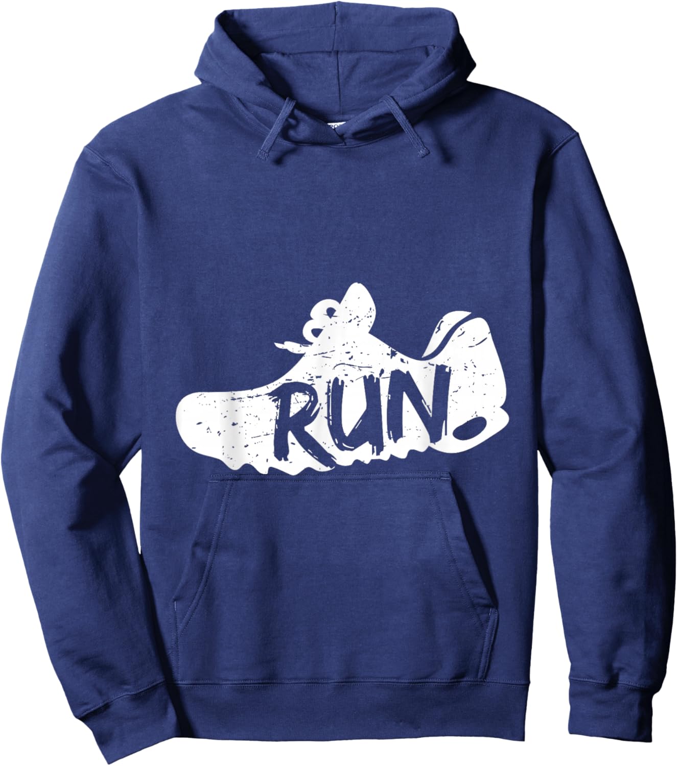 Sports Shoes Running Runner Gift Fun Hoodie - Hoodie | Navy
